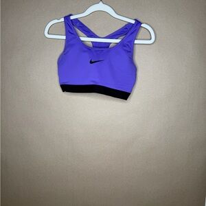 Nike Women's Vibrant Purple Sports Bra